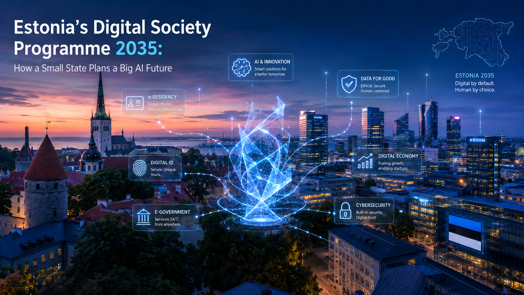 Estonia’s Digital Society Programme 2035: How a Small State Plans a Big AI Future